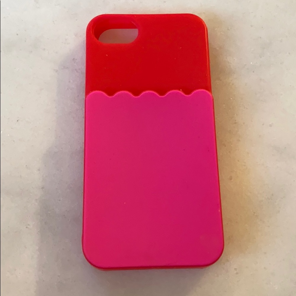 Kate Spade iPhone 5 Case - Red/Pink